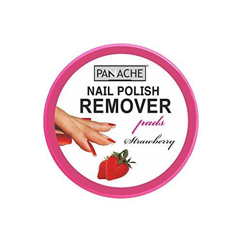 Buy Panache Nail Polish Remover Pads Strawberry - Purplle