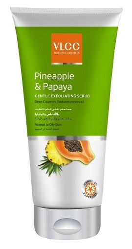 Buy VLCC Pineapple & Papaya Gentle Exfoliating Scrub (150 ml) (Buy 1 Get 1 Free) - Purplle