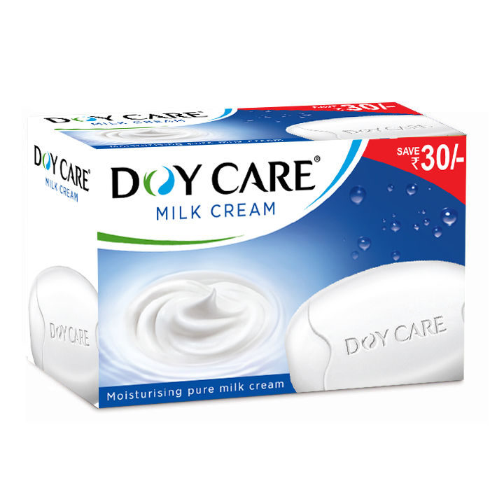 Buy Doy Care Milk & Creme Soap (125 g) (Pack of 4) Save Rs. 30 - Purplle