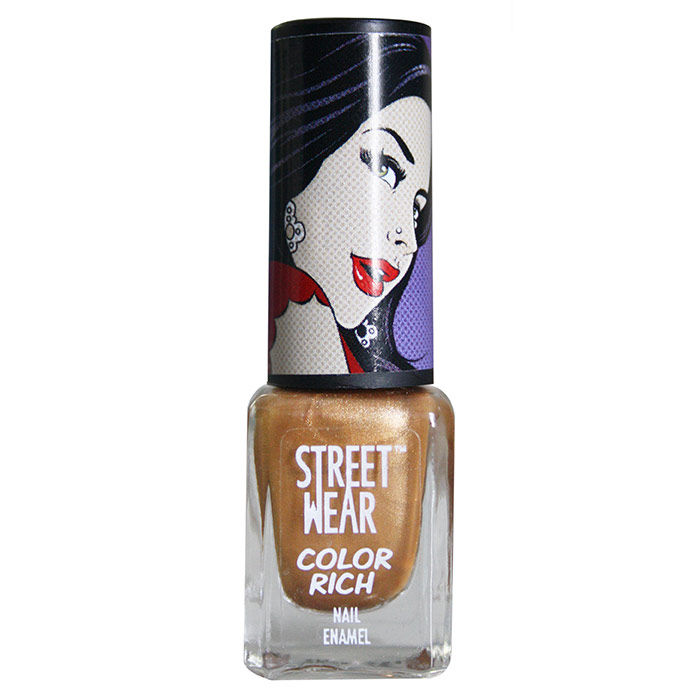 Buy Street Wear Color Rich Nail Enamel Bronzed Babe (5 ml) - Purplle