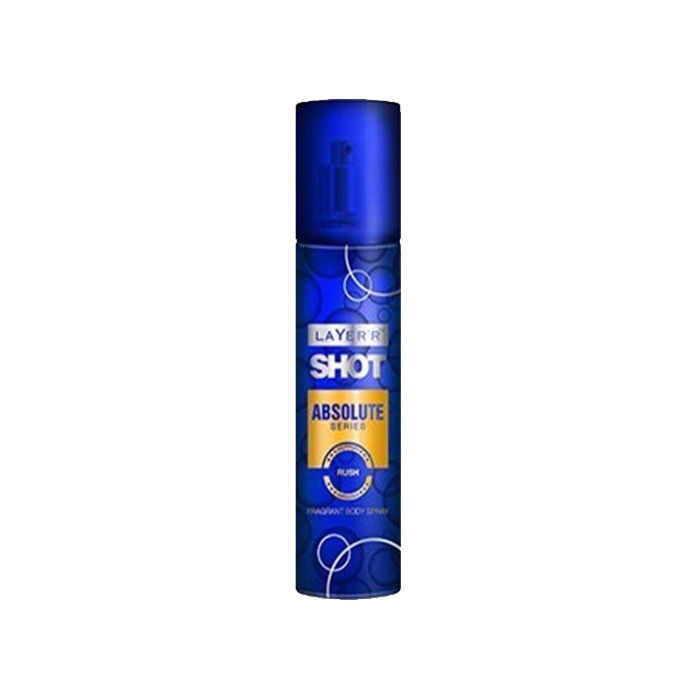 Buy Layer'r Shot Absolute Series Rush Body Spray (135 ml) - Purplle