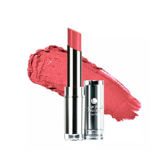 Buy Lakme Absolute Matte Lipstick Pink Flash (3.7 g) - Purplle