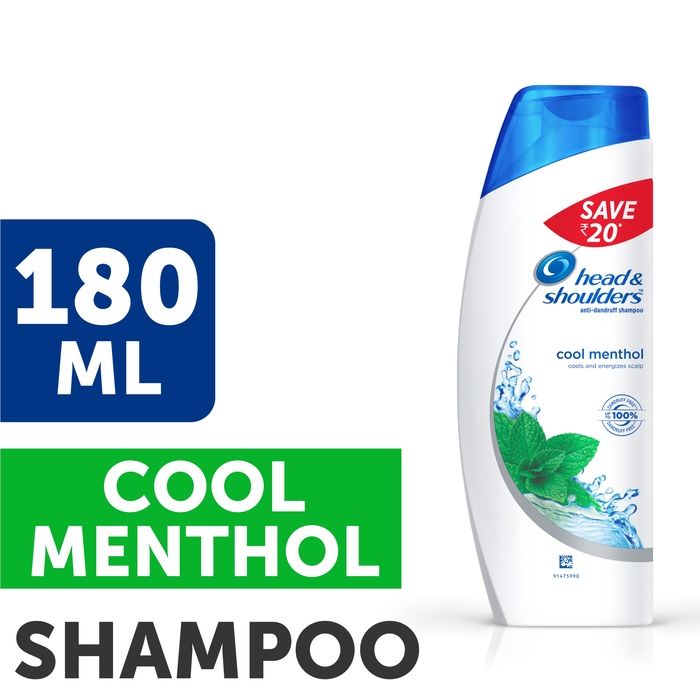 Buy Head & Shoulders Cool Menthol Shampoo (180 ml) - Purplle