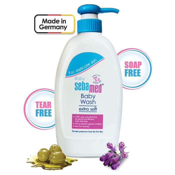 Buy Sebamed Baby Wash Extra Soft (400 ml) - Purplle
