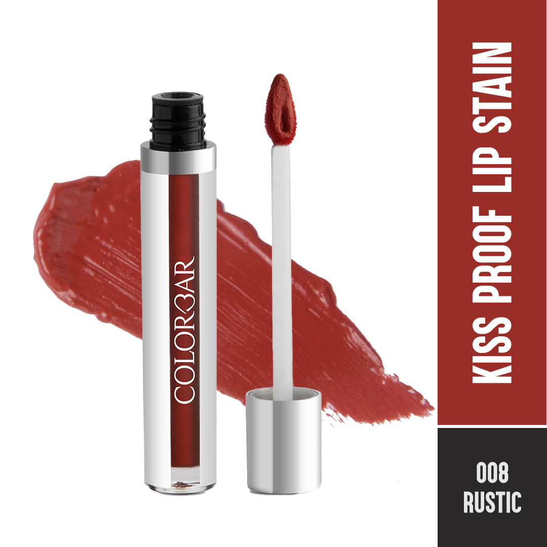 Buy Colorbar Kiss Proof Lip Stain Rustic - 008 - Purplle