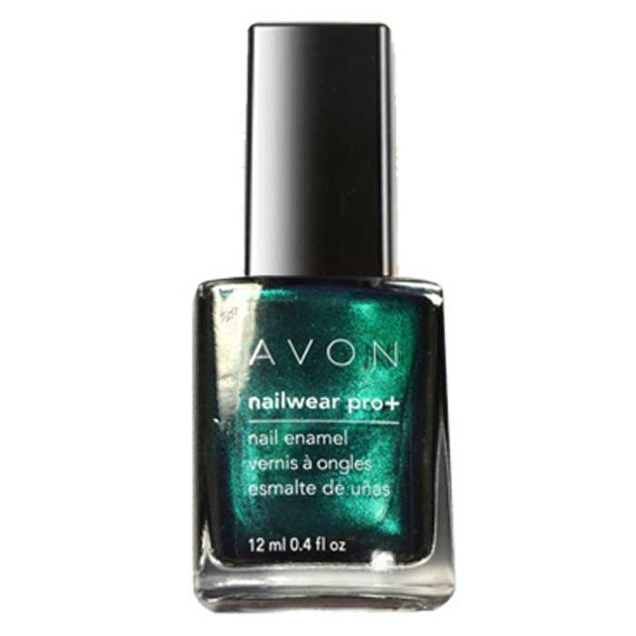 Buy Avon Color Nailwear Pro Plus Noir Emerald (8 ml) - Purplle