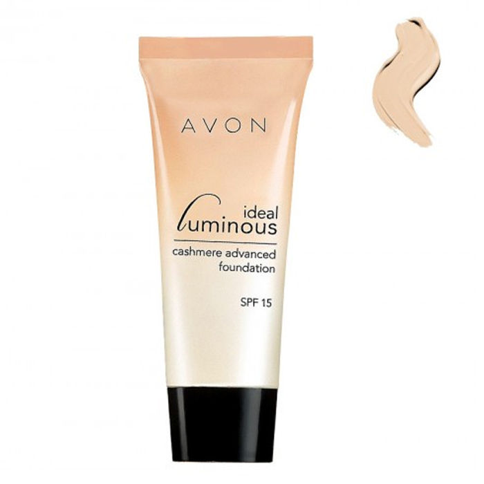 Buy Avon Ideal Luminous Liquid Mousse Foundation Creme Beige (25 g) - Purplle