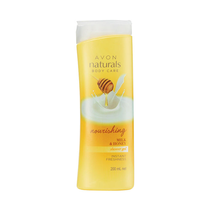 Buy Avon Naturals Milk & Honey Shower Gel (200 ml) - Purplle