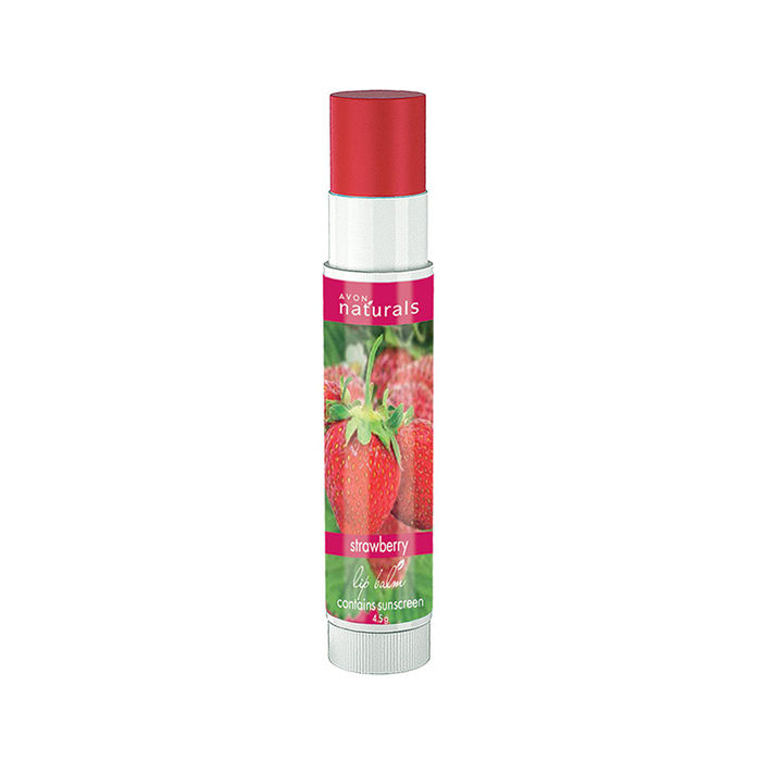 Buy Avon Naturals Lip Balm Strawberry (4.5 g) - Purplle