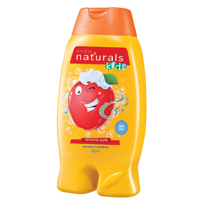 Buy Avon Naturals Kids Amazing Apple 2in1 Shampoo & Conditioner (200 ml) - Purplle