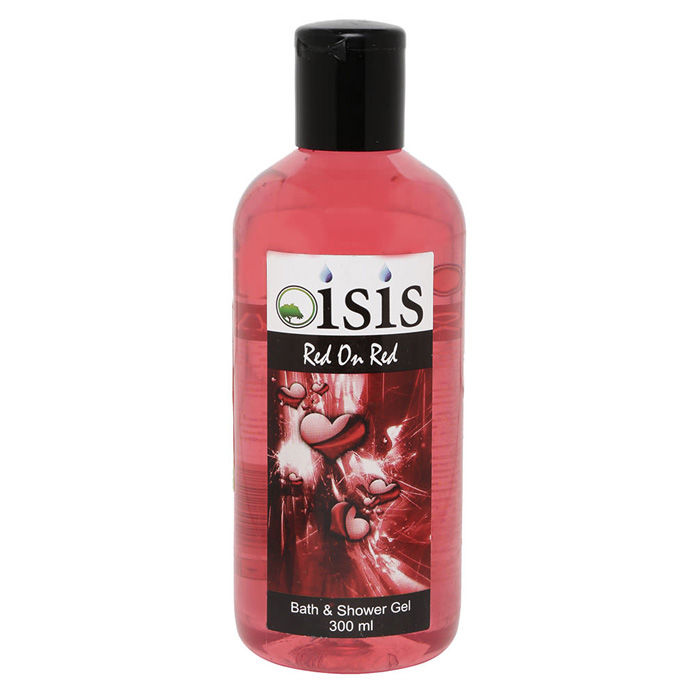 Buy OISIS Red on Red Bath & Shower Gel (300 ml) - Purplle