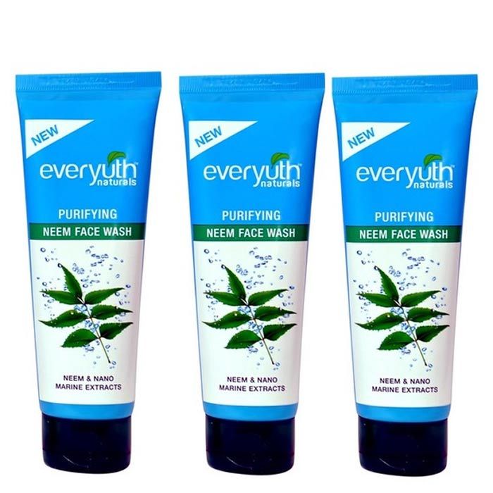 Buy Everyuth Naturals Purifying Neem Face Wash Buy 2 Get 1 Free (3 X 100 g) - Purplle