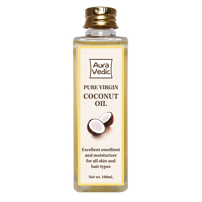 Buy Auravedic Pure Virgin Coconut Oil(100 ml) - Purplle