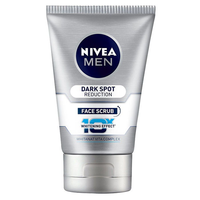 Buy Nivea Men Dark Spot Reduction Face Wash Scrub (100 ml) - Purplle