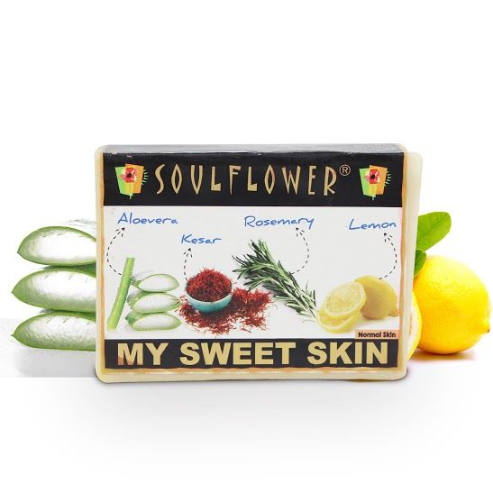 Buy Soulflower My Sweet Skin Soap - Purplle