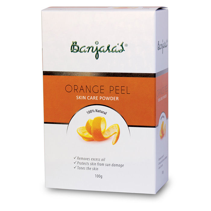 Buy Banjara's Pure Herbs Orange Peel Powder (100 g) - Purplle