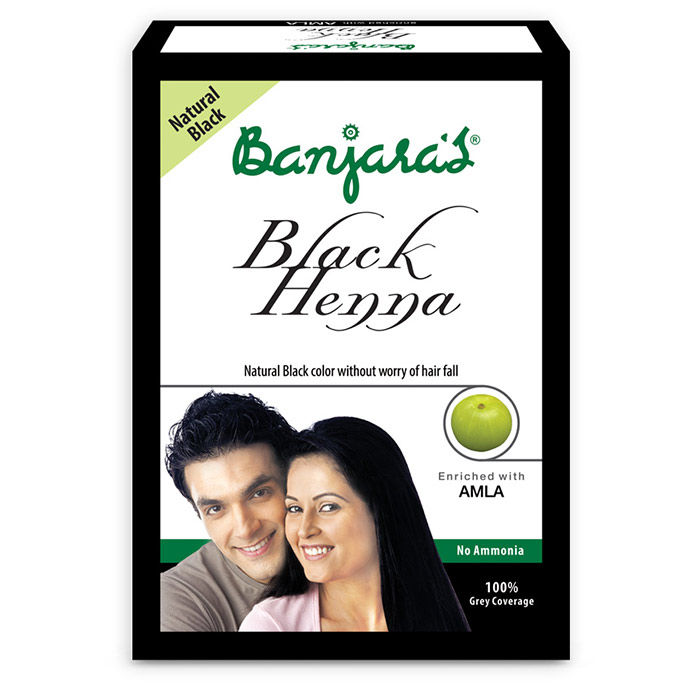 Buy Banjara's Black Henna With Amla(50 g) - Purplle