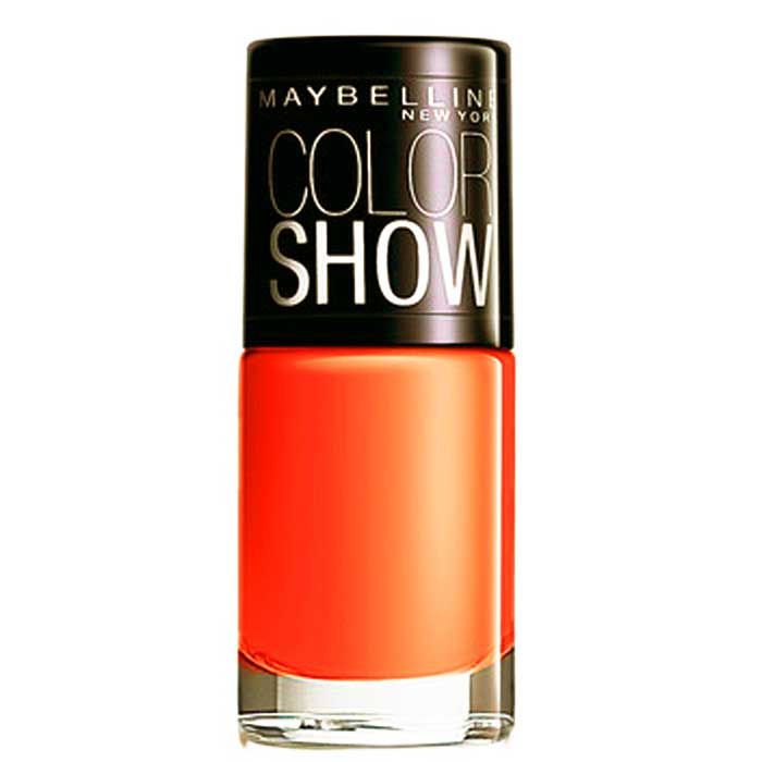 Buy Maybelline New York Color Show Nail Color Orange Fix 214 (6 ml) Promo - Purplle