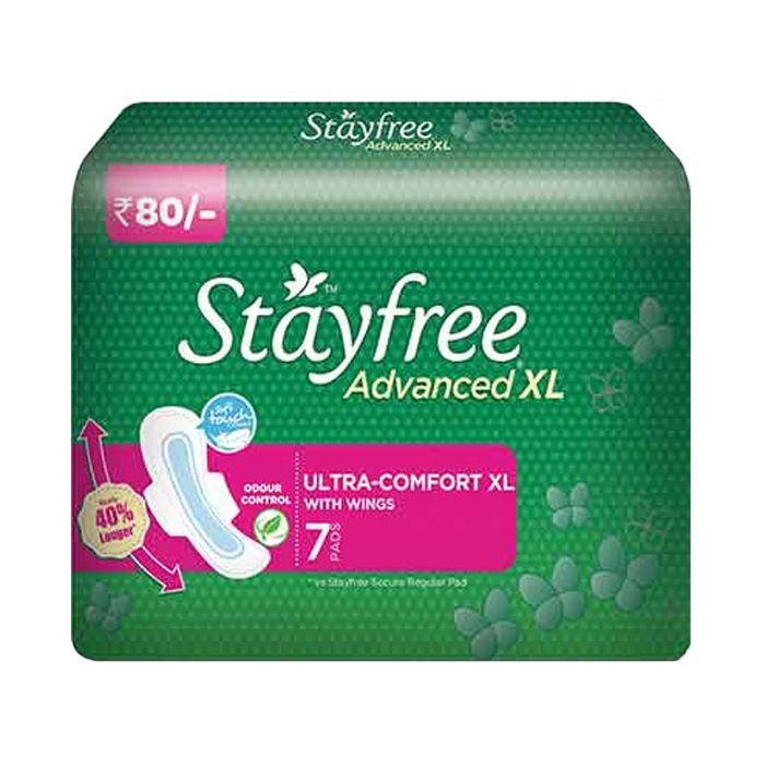 Buy Stayfree Advanced XL Ultra-Comfort 7'S - Purplle
