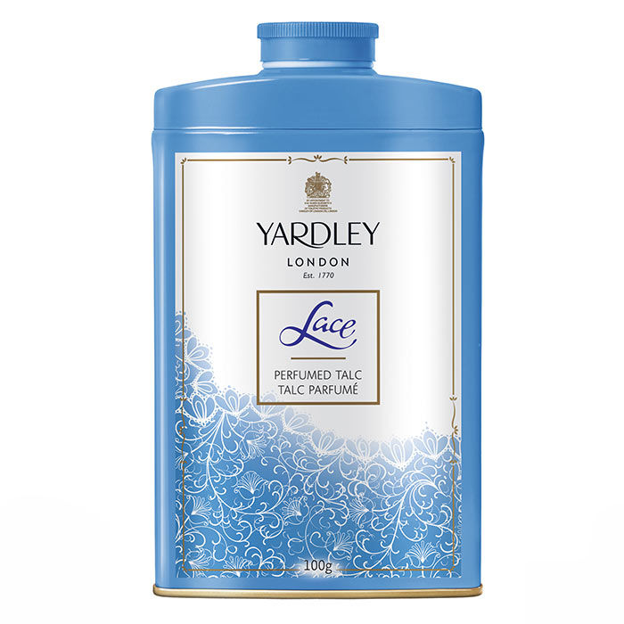 Buy Yardley Lace Perfumed Talc (100 g) - Purplle