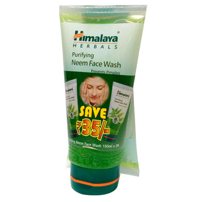 Buy Offer - Himalaya Purifying Neem Face Wash (2 x 150 ml) - Save Rs.35 (On Pack) - Purplle