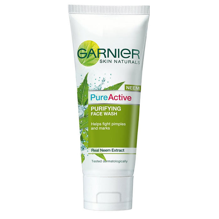 Buy Garnier Pure active Neem Face Wash (100 ml) Price Off - Purplle