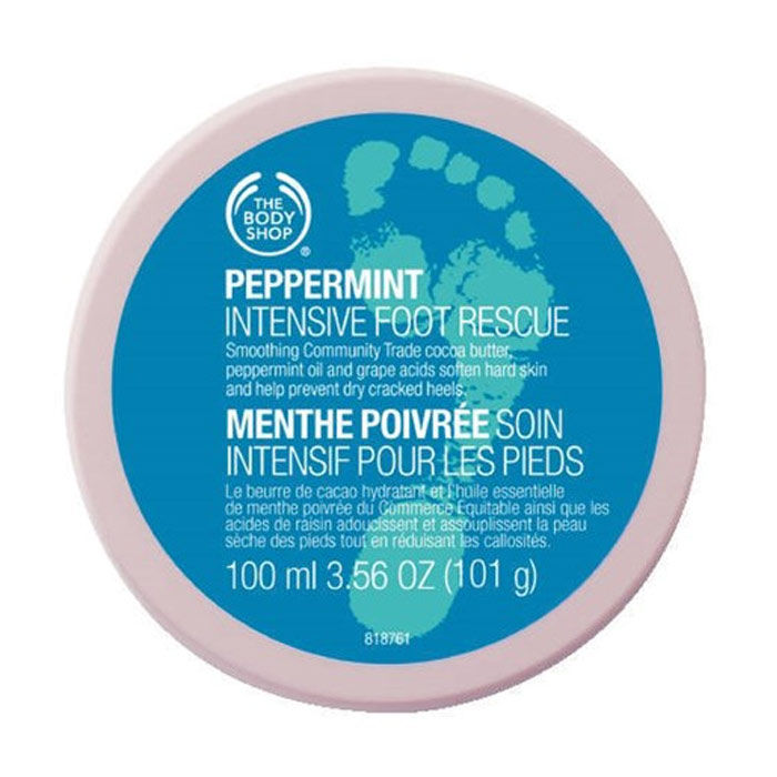 Buy The Body Shop Peppermint Soothing Foot Scrub(100 ml) - Purplle