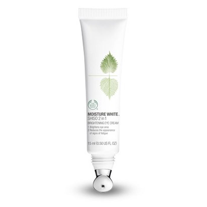 Buy The Body Shop Moisture White Shiso 2 In 1 Brightening Eye Cream(15 ml) - Purplle