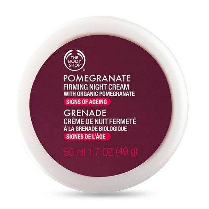 Buy The Body Shop Pomegranate Firming Night Cream (50 ml) - Purplle