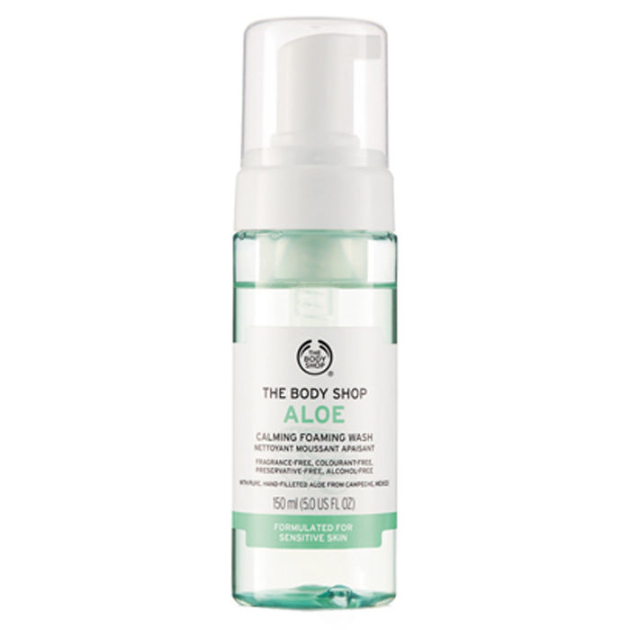 Buy The Body Shop Aloe Calming Foaming Wash (150 ml) - Purplle