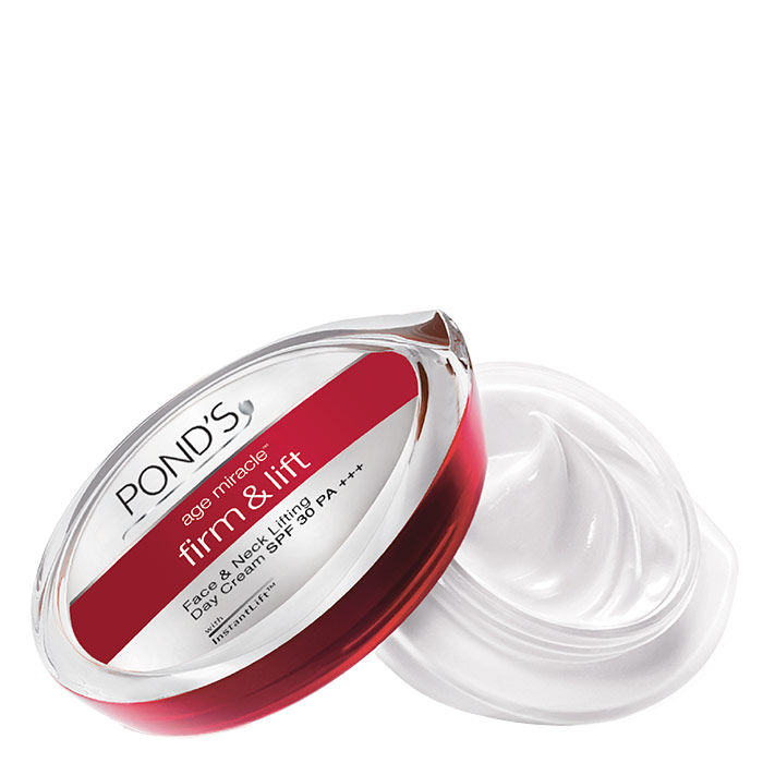 Buy Pond's Age Miracle Firm & Lift Face & Neck Lifting Day Cream SPF 30 PA+++ (50 g) - Purplle