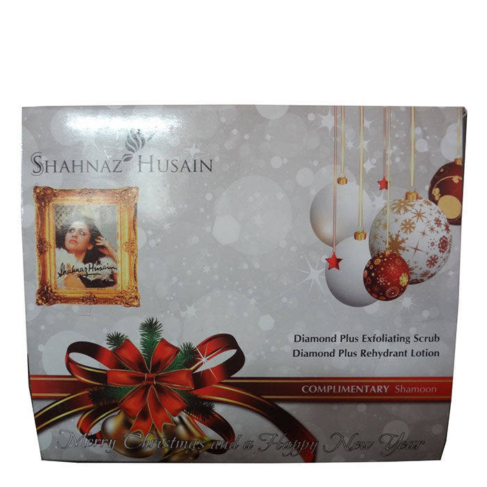 Buy Shahnaz Husain Diamond Plus Kit Happy Valentine (Exfoliating Scrb (40 g) & Rehydrant Ltn (40 g)) - Purplle
