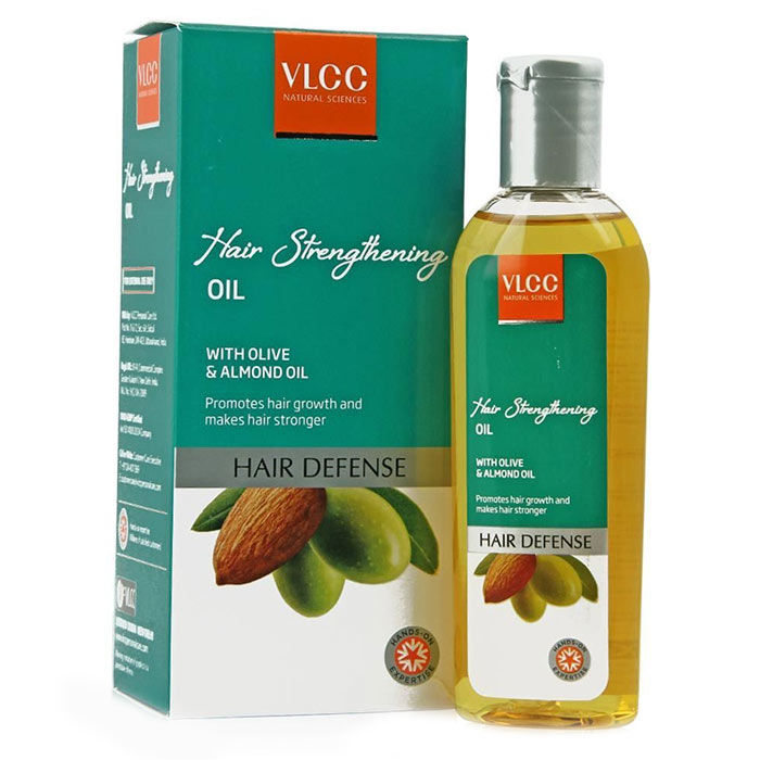 Buy VLCC Hair Strengthening Oil with almond and Olive (100 ml) - Purplle
