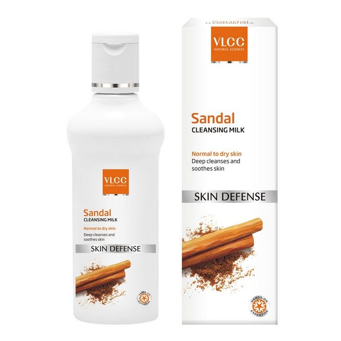 Buy VLCC Skin Defense Sandal Cleansing Milk (100 ml) - Purplle