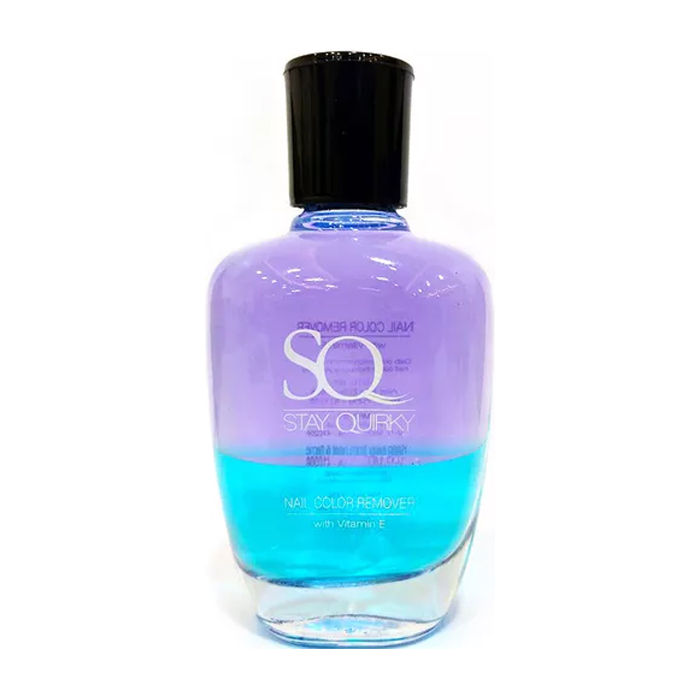 Buy Stay Quirky Nail Polish Remover, Dual Tone - Blue (50 ml) - Purplle