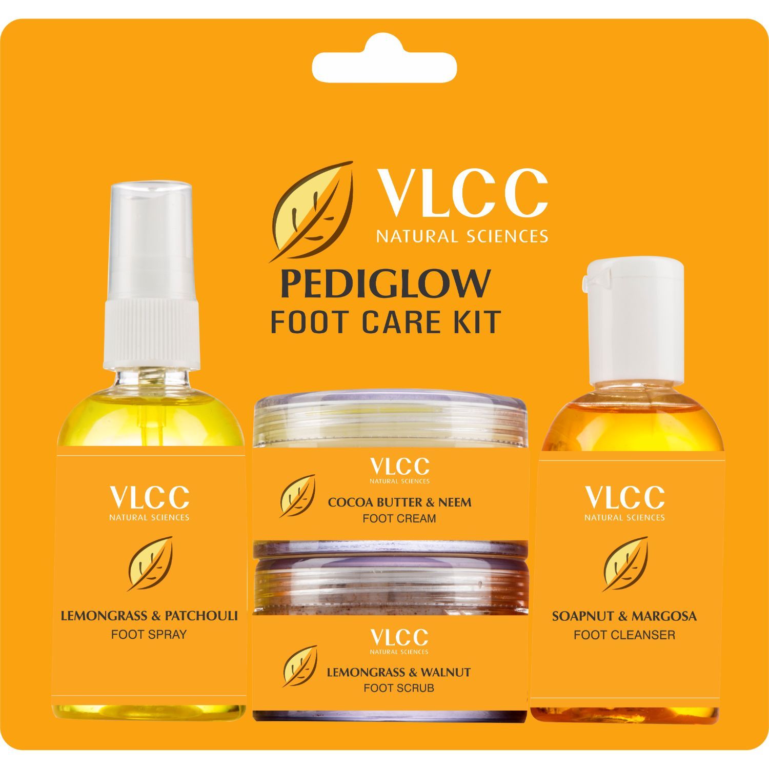 Buy VLCC Pedi Glow Foot Care Kit (200 ml+ 100 g) - Purplle