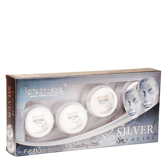 Buy Aryanveda Silver Spa Facial (210 g) - Purplle