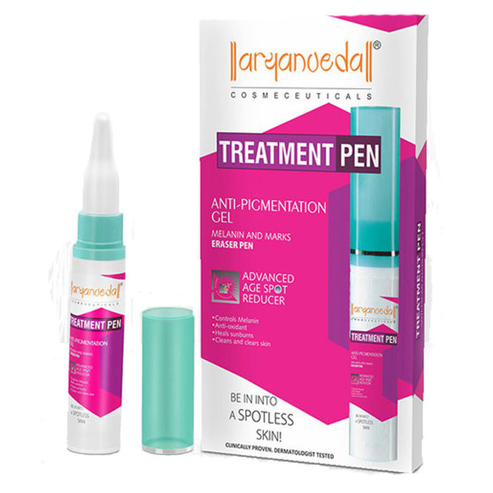 Buy Aryanveda Anti Pigmentation Treatment Gel Pen (8 ml) - Purplle
