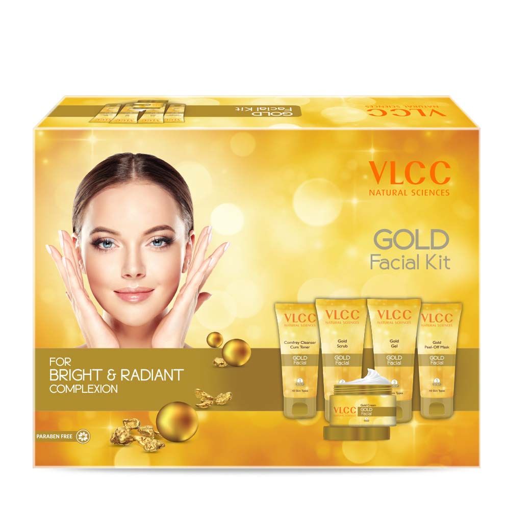 Buy VLCC Gold Facial Kit (250 g) - Purplle