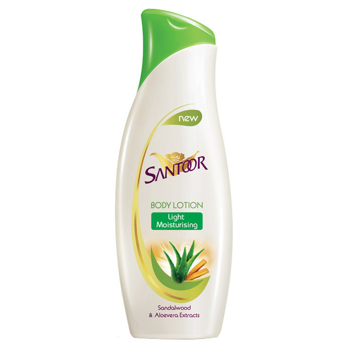 Buy Santoor Body Lotion Light Moisturising (300 ml) - Purplle