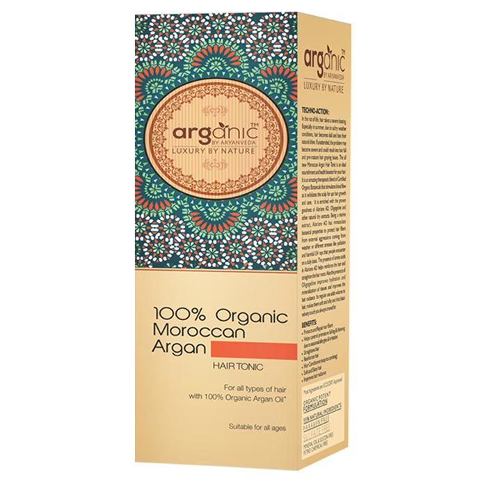Buy Arganic 100% Organic Moroccan Argan Hair Tonic (100 ml) - Purplle