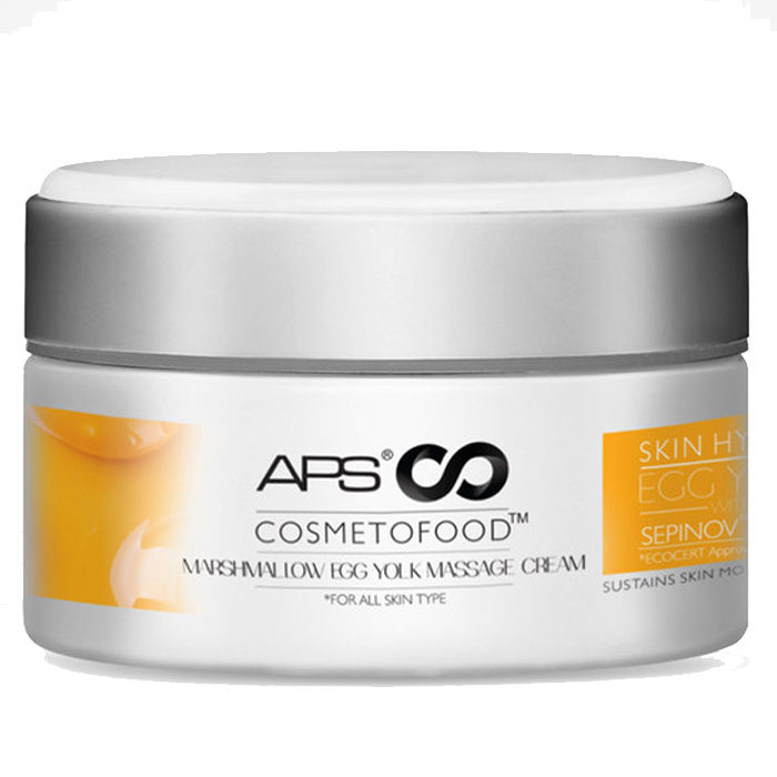 Buy Aps Cosmetofoodmarshmallow Egg Yolk Massage Cream (200 g) - Purplle