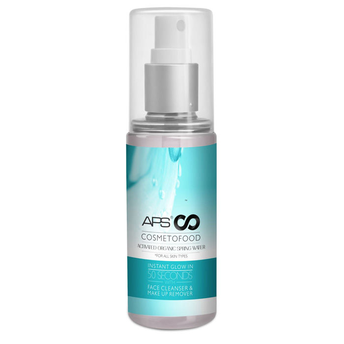 Buy Aps Cosmetofood Activated Organic Spring Water (100 ml) - Purplle