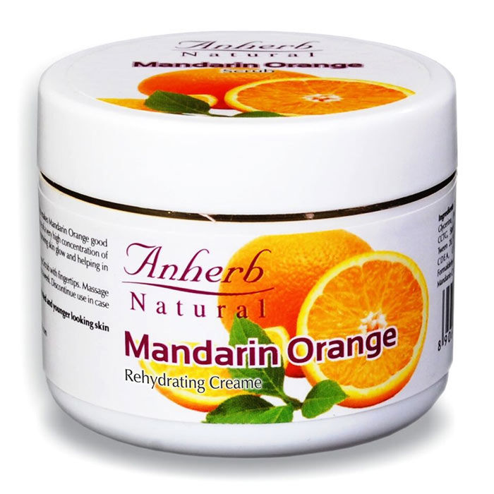 Buy Anherb Mandarin Orange Re-Hydrating Cream (250 g) - Purplle