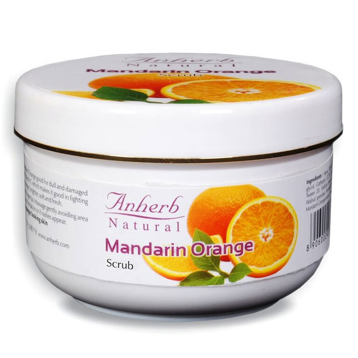 Buy Anherb Mandarin Orange Scrub (200 g) - Purplle
