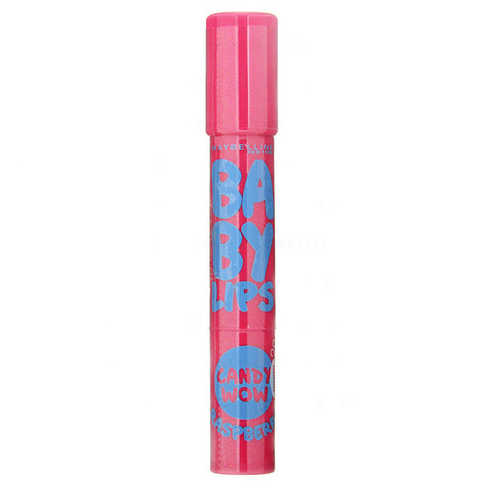 Buy Maybelline New York Baby Lips Candy Wow - Raspberry (2 g) - Purplle