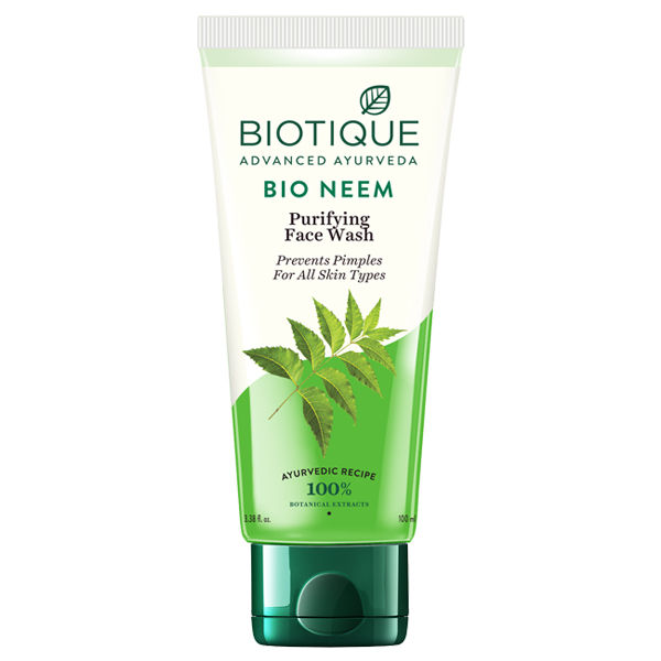 Buy Biotique Bio Neem Purifying Face Wash (100 ml) - Purplle