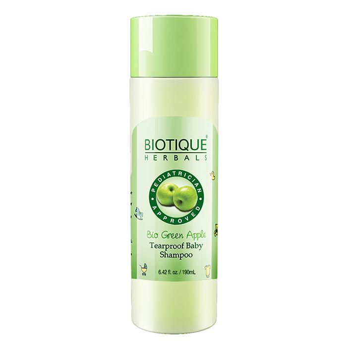 Buy Biotique Bio Green Apple Tearproof Baby Shampoo (190 ml) - Purplle