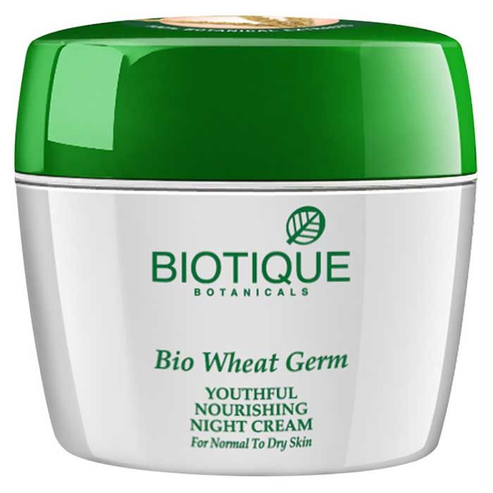 Buy Biotique Bio Wheatgerm Youthful Nourishing Night Cream (175 g) - Purplle