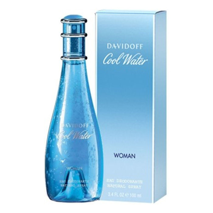 Buy Davidoff Cool Water Deodorant Natural Spray For Women (100 ml) - Purplle
